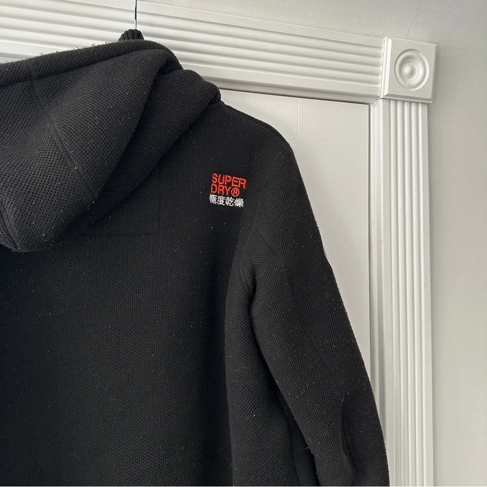 SUPERDRY‎ Black Hooded Jacket, So Warm